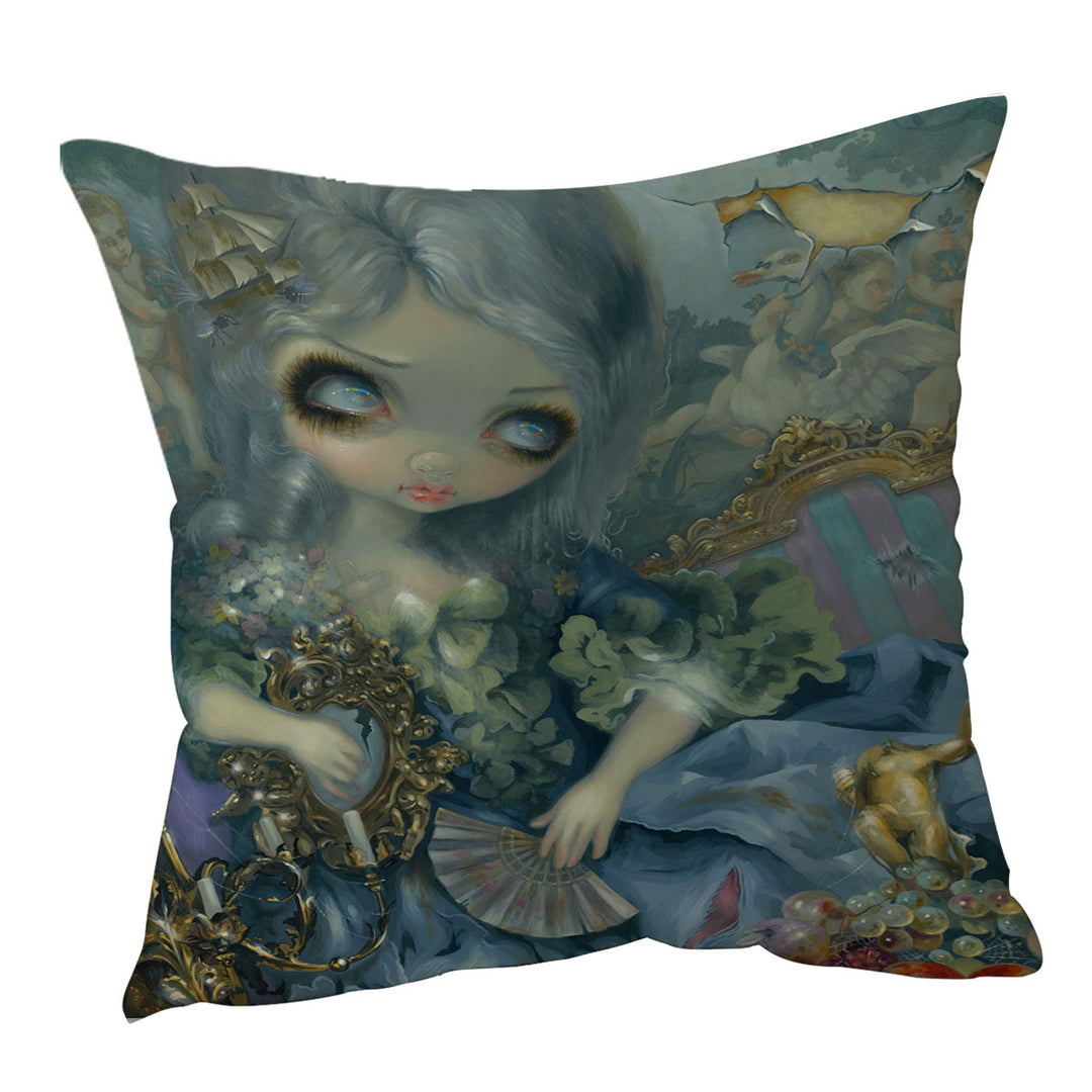 Delusions of Grandeur Ruin Beautiful Princess Cushion Cover