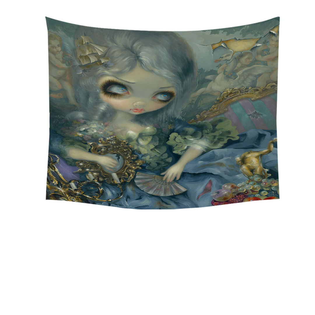 Delusions of Grandeur Ruin Beautiful Princess Wall Decor Tapestry