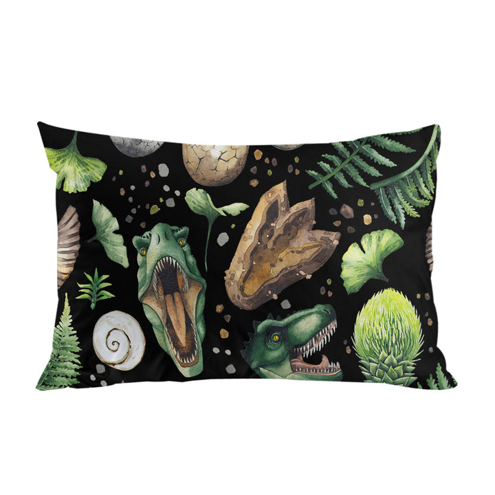 Dinosaur and Dinosaur Eggs King Pillow Cases