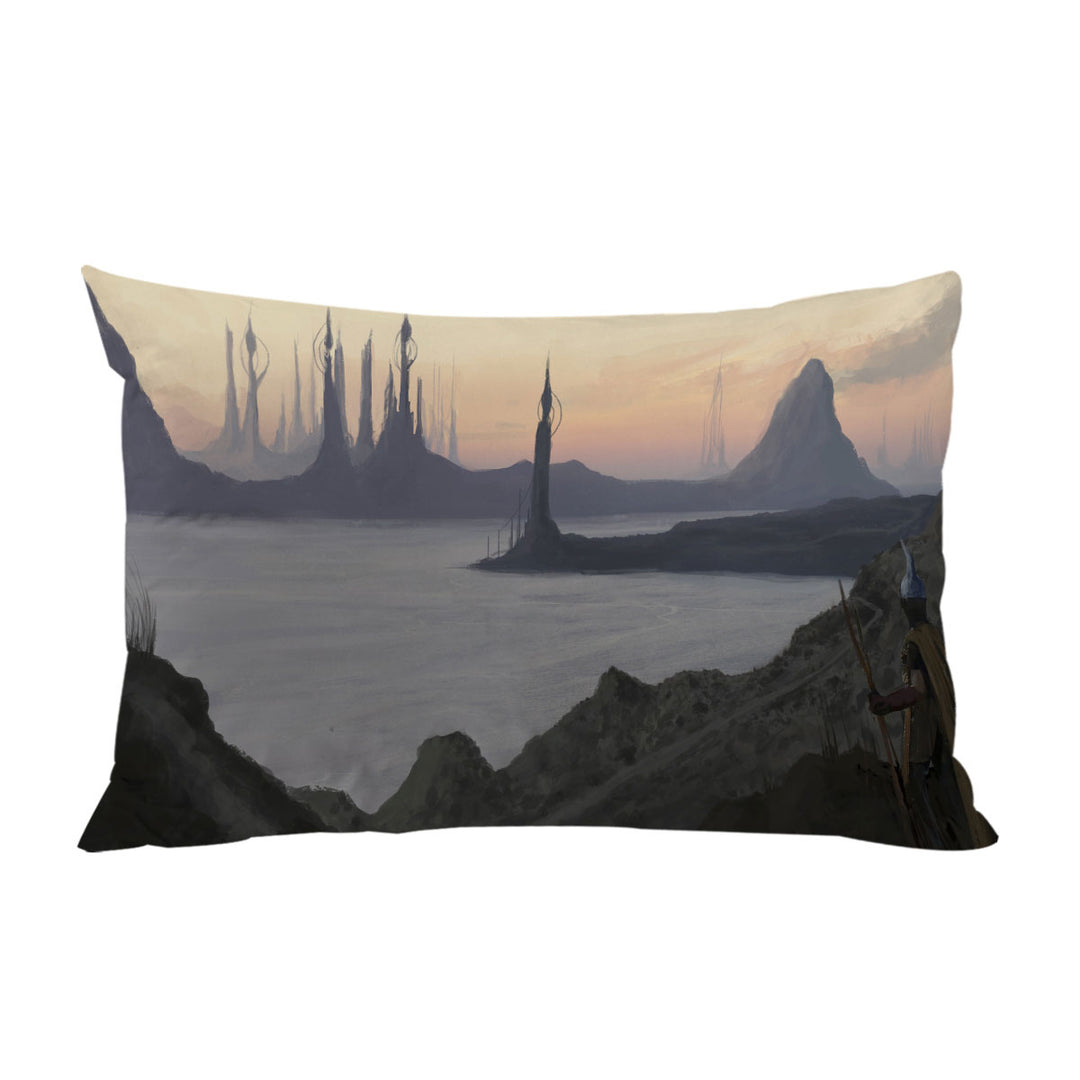 Distant Lands Fantasy Artwork Pillowcases