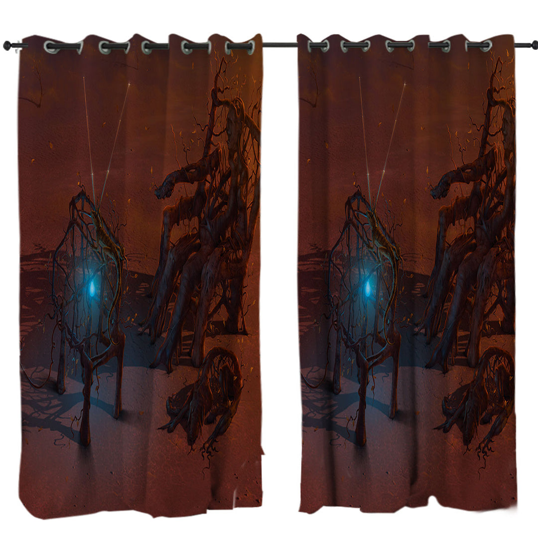 Drapes for Living Room with Remote Cool Fiction Art