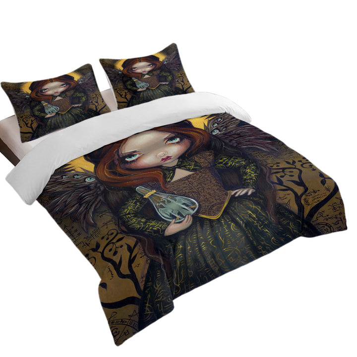 Dress of Alchemy Dark Angel King Quilt Cover