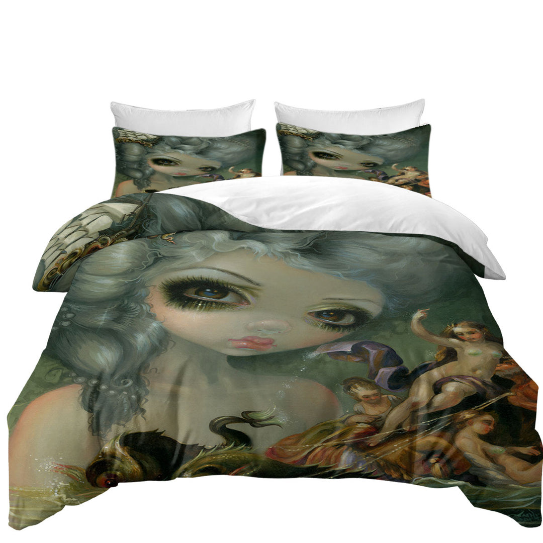 Duvet Cover set with History Art Tableaux Vivants Triumph of Galatea