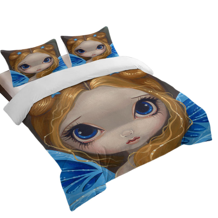 Duvet Cover with Faces of Faery _14 Little Princess