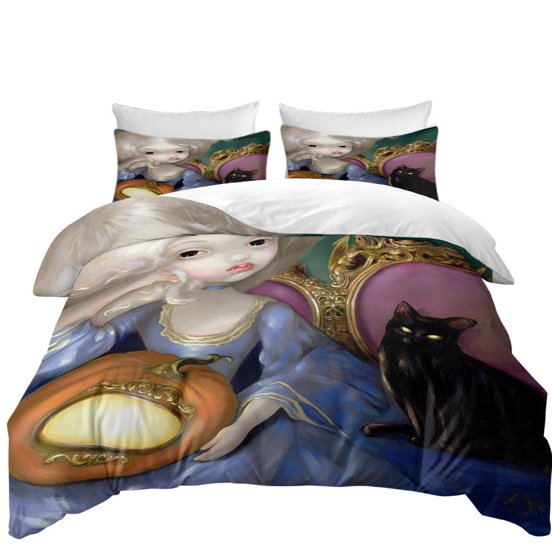 Duvet Cover with Les Vampires Lanterne Citrullus Vampire Maiden