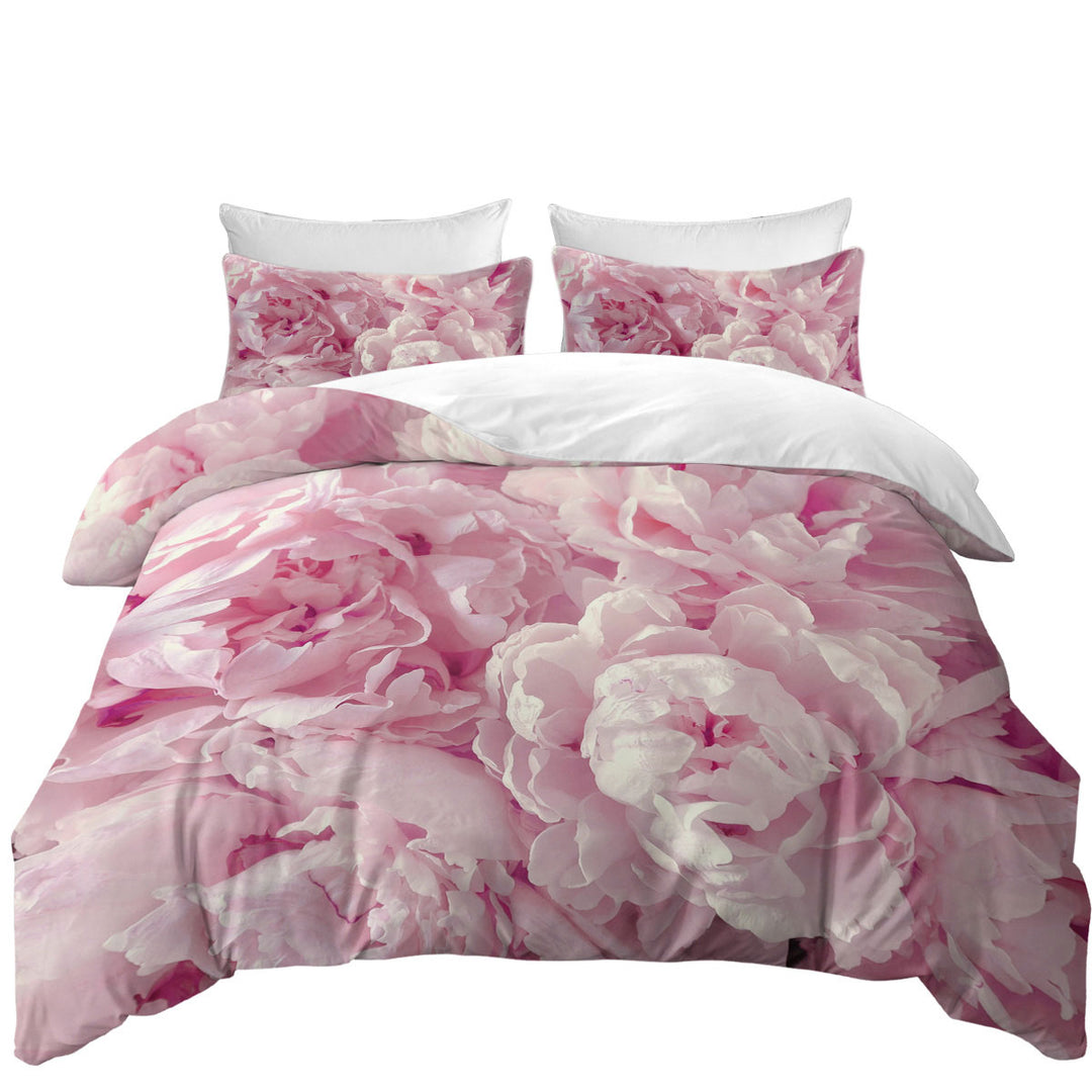 Duvet Cover with Pinkish Petals