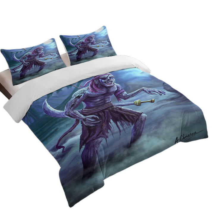 Duvet Covers with Cool Fantasy Art Zombie Pirate