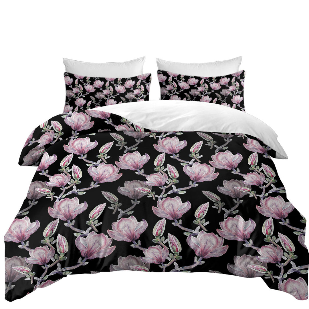 Duvet Covers with Shabby Pink Flowers