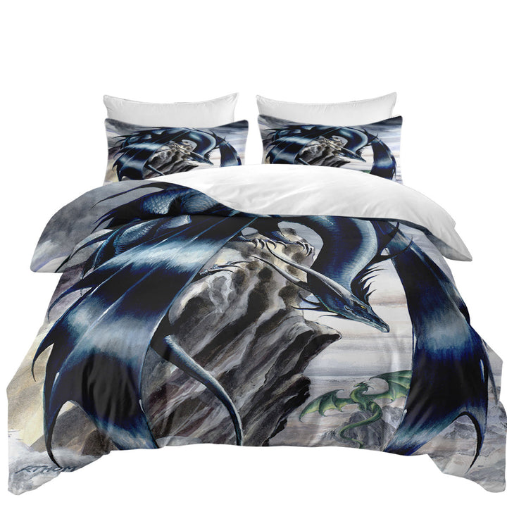 Duvet Covers with Stormchaser Cliff Dragons