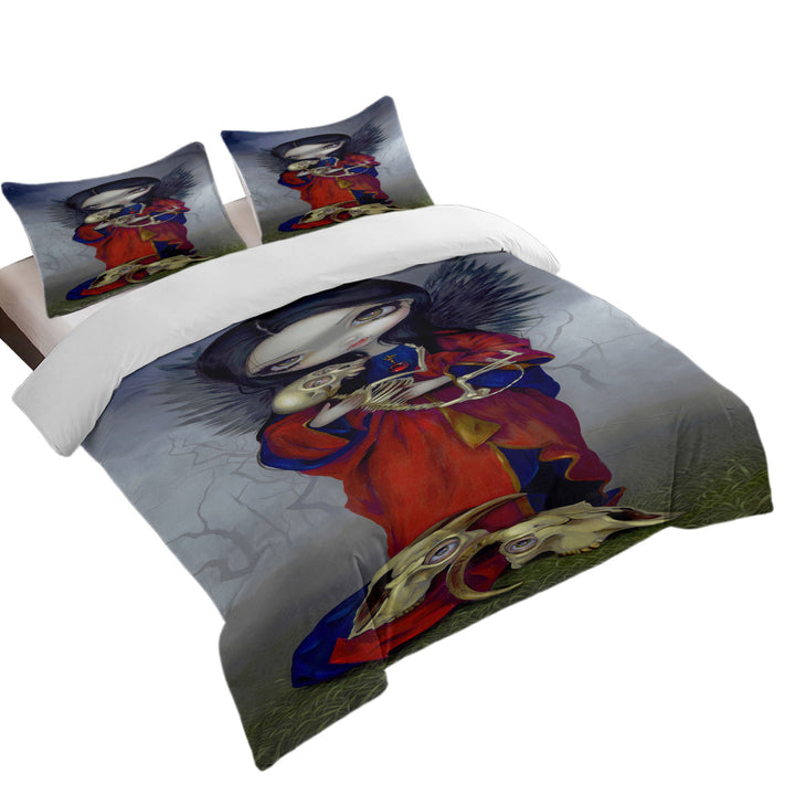 Duvet Covers with The Vampires Dark Art I Vampiri Angelo della Morte