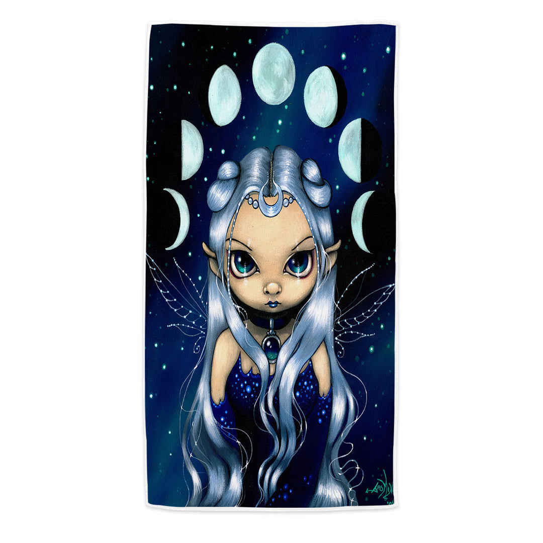 Elf Fairy of the Changing Moons Beach Towel