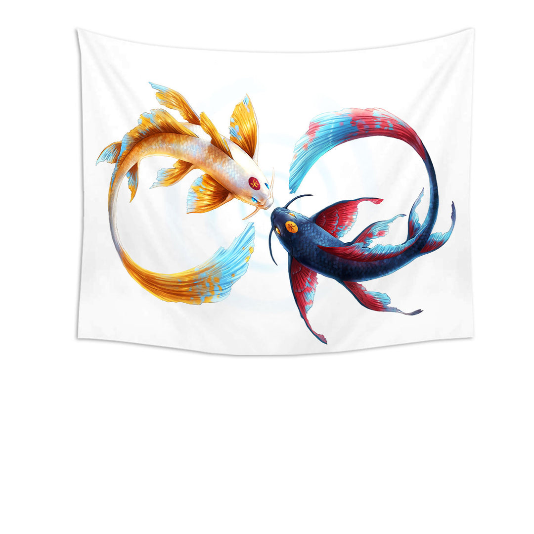 Eternal Bond Yin Yang Koi Fish Wall Decor