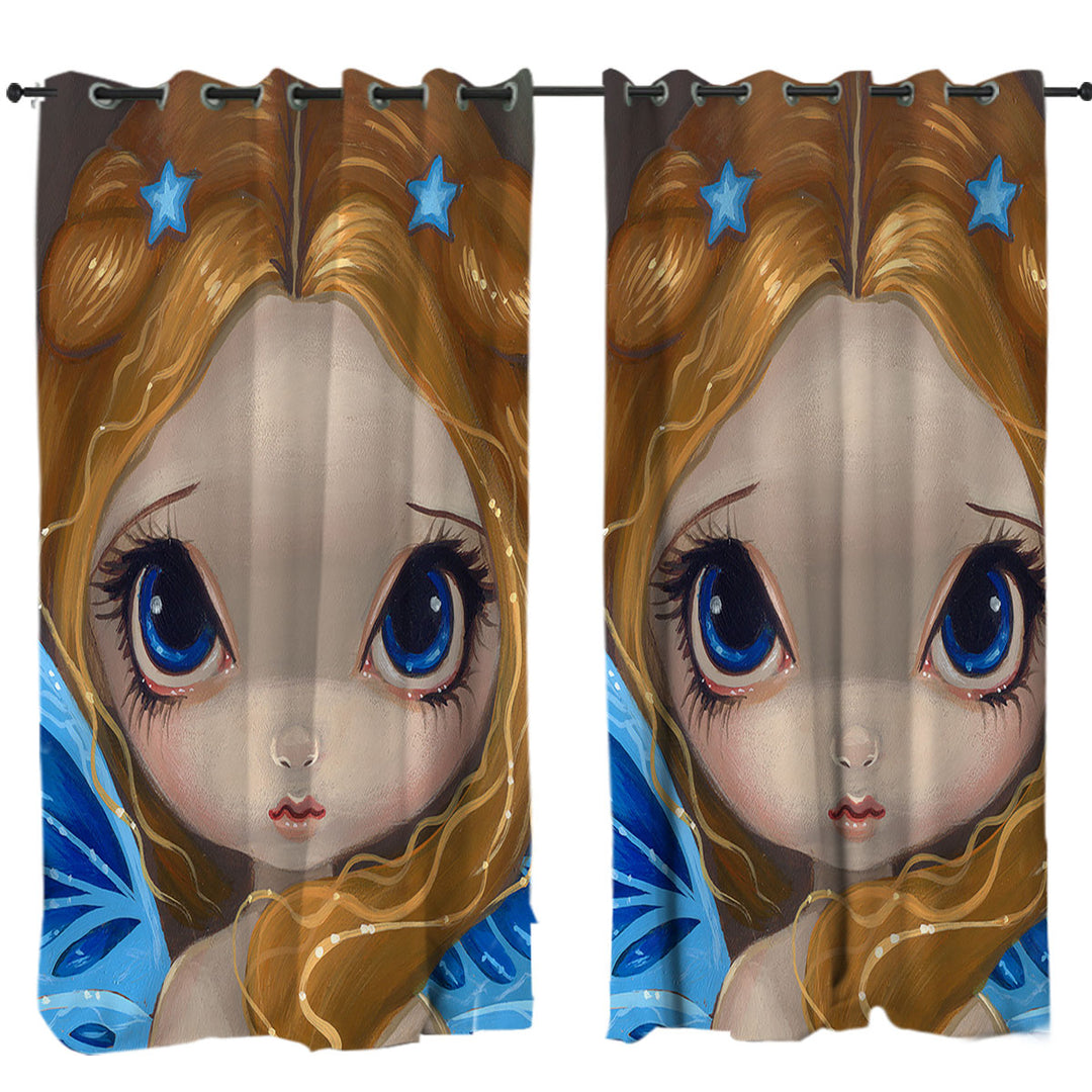 Faces of Faery _14 Little Princess Custom Curtains