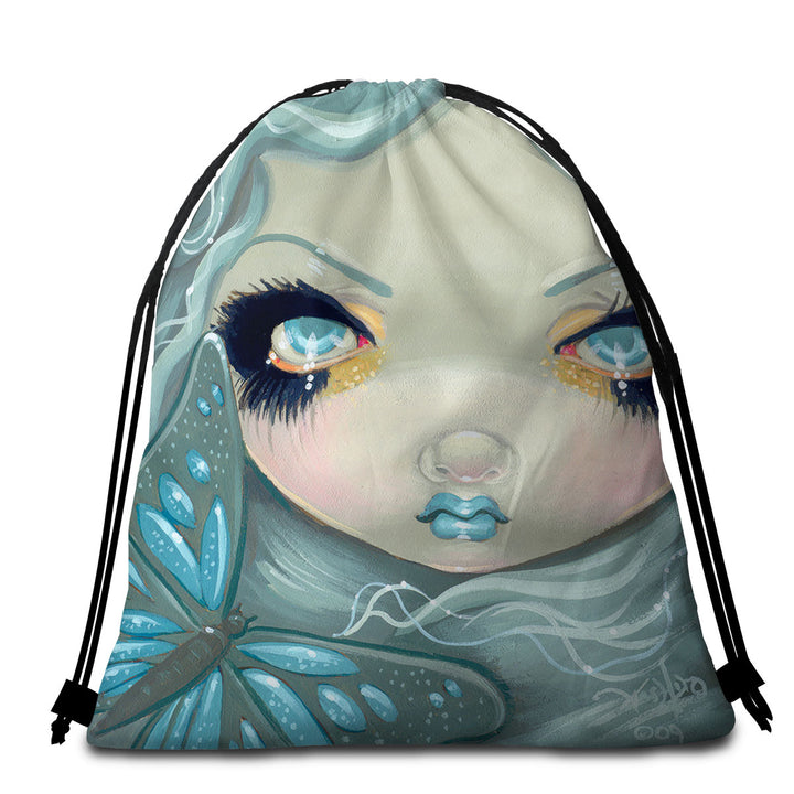 Faces of Faery _26 Ice Girl Beach Towel Pack