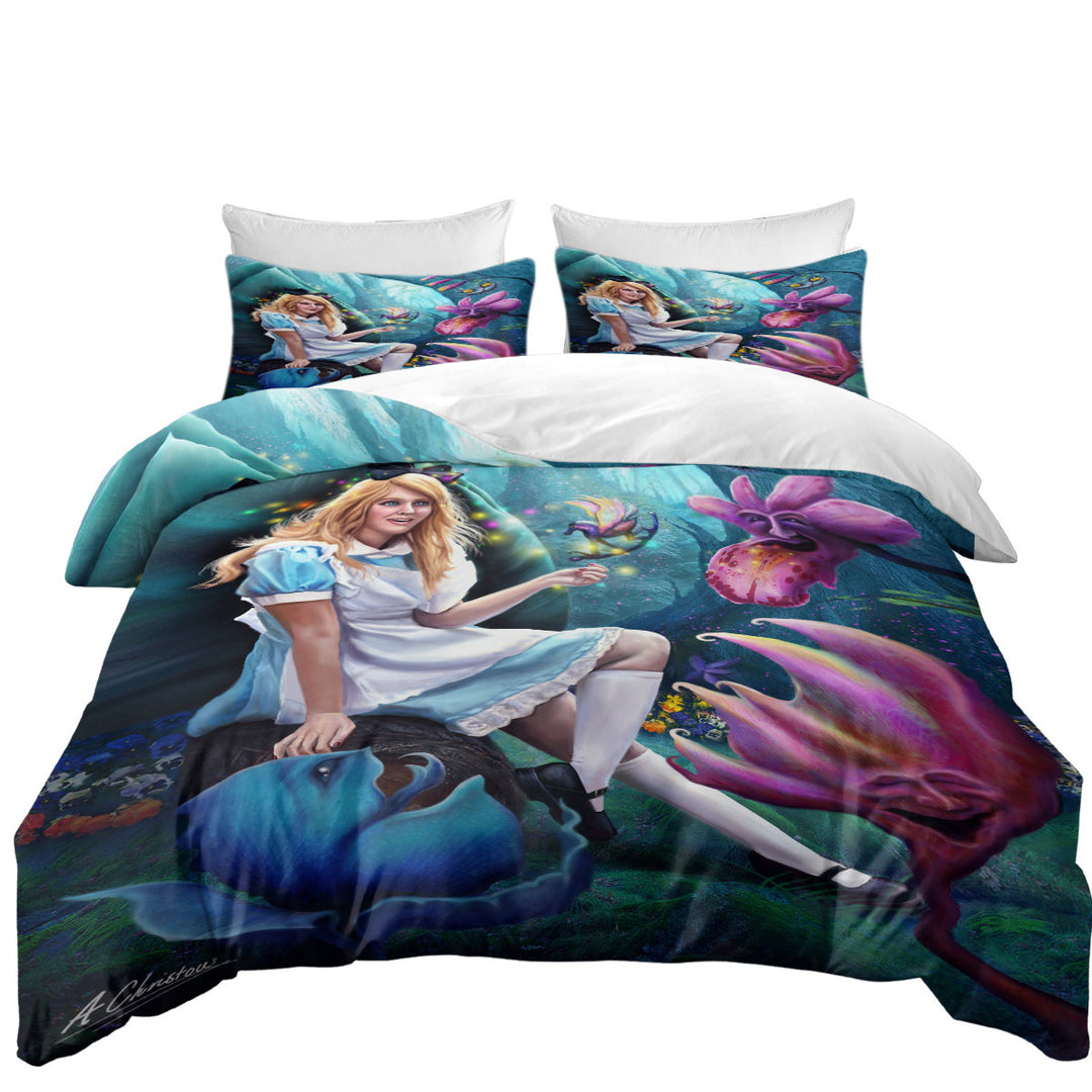 Fairy Tale Wonderland for Kids Daybed Covers Sets