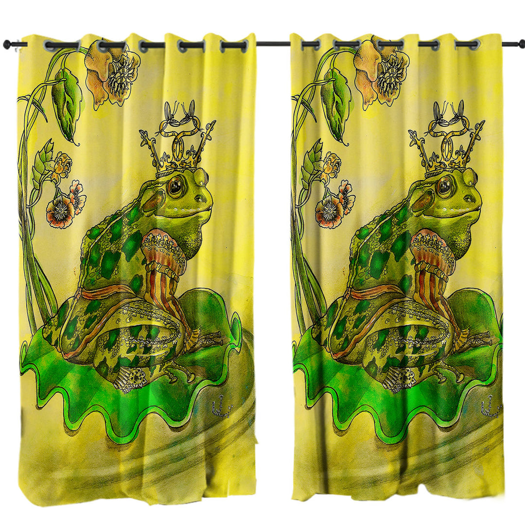 Fairy Tales Art Frog Prince Drapery