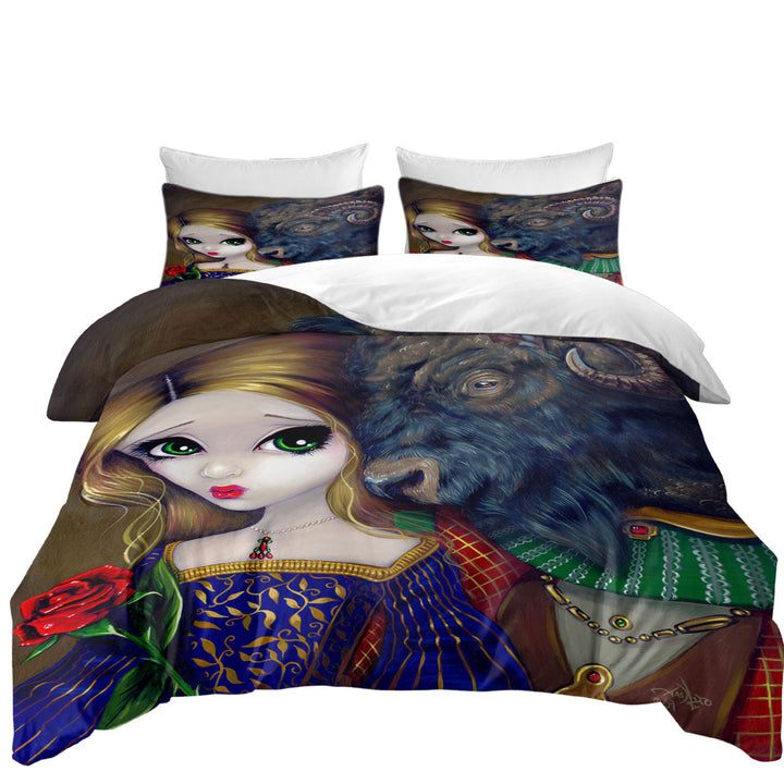 Fairytale Art Beauty and the Beast Duvet Covers