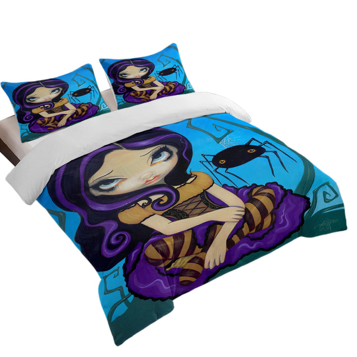 Fairytale Art Spider and Little Miss Muffet Daybed Covers Sets