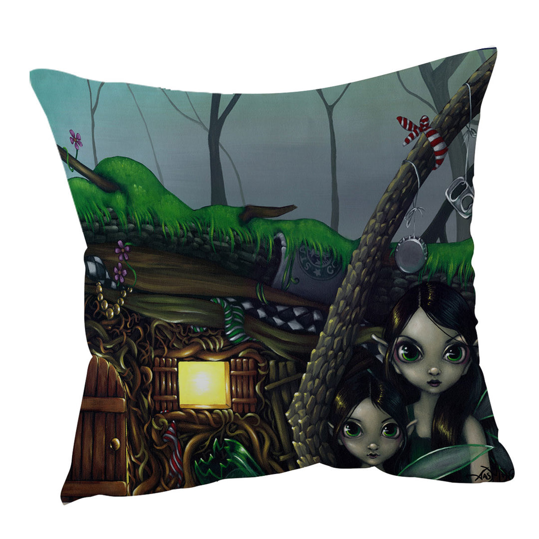 Fairytale Decorative Cushions Fairy Dwelling Underhill House