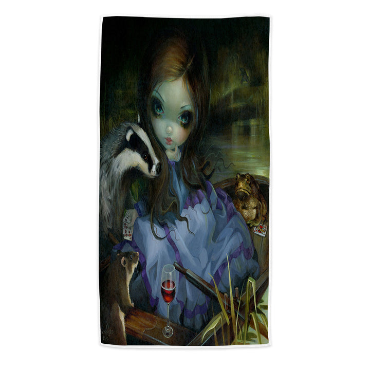 Fairytale Swims Towel Art Prints the Wind in the Willows