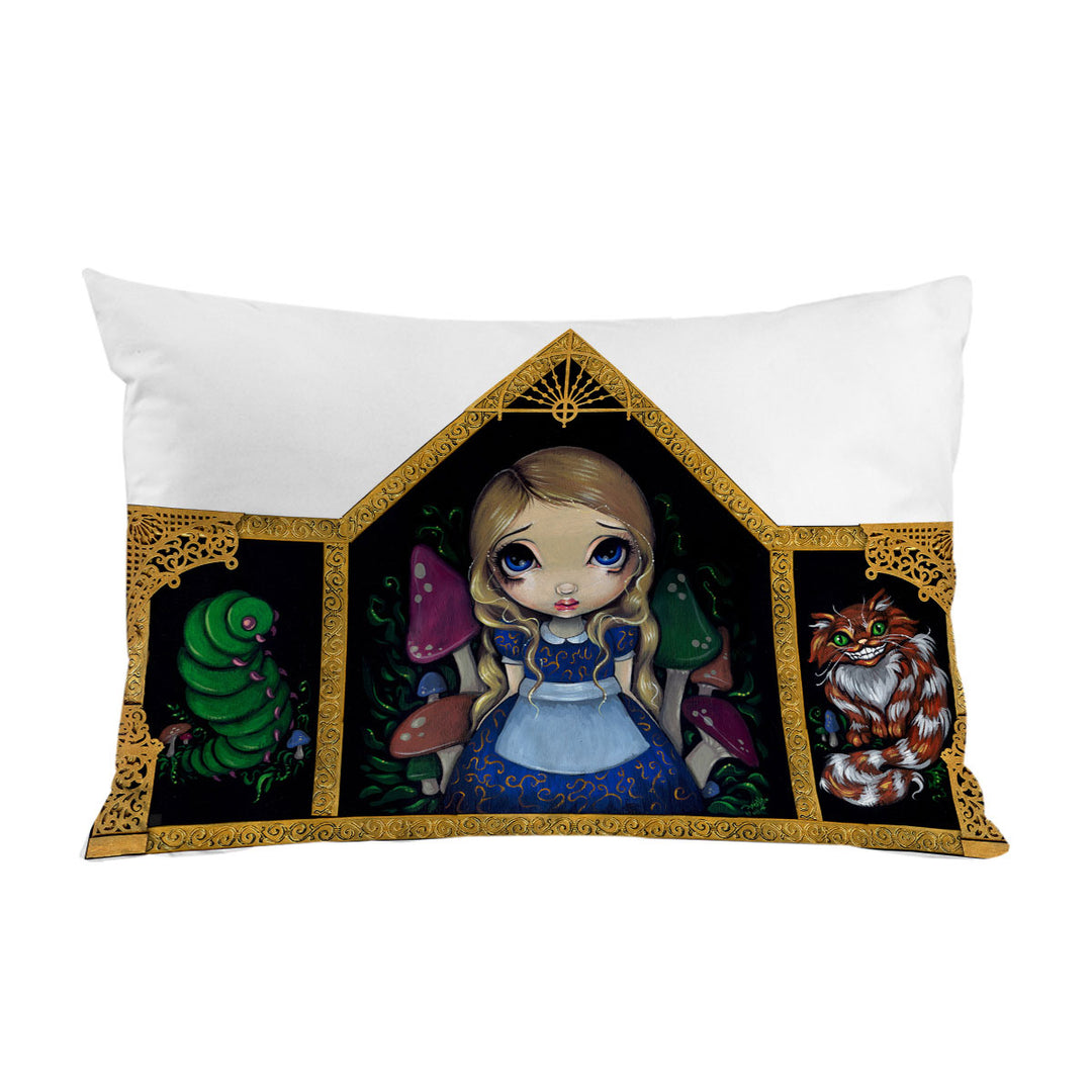 Fantasy Art Alice and Friends Pillow Cases