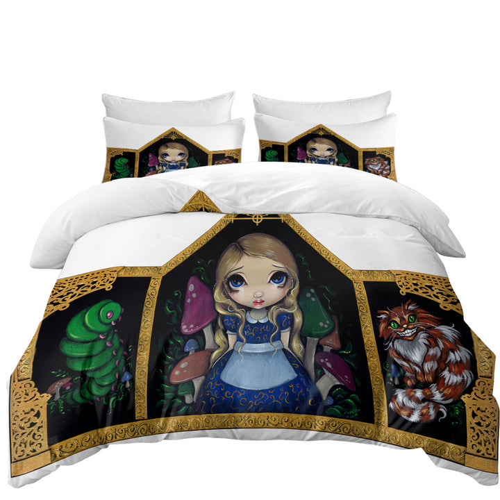 Fantasy Art Alice and Friends Quilt Cover Sets