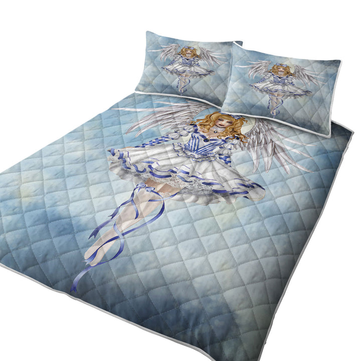 Fantasy Art Angelic Princess Coverlet