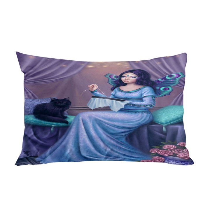 Fantasy Art Ariadne Princess Cat Fairy Pillowcases