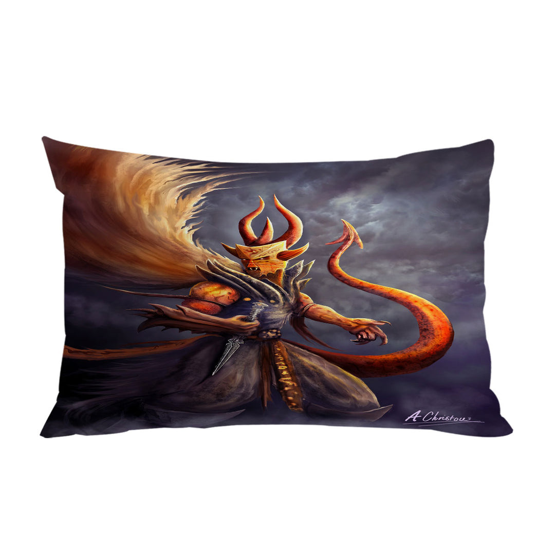 Fantasy Art Berit of Abolition Scary Demon Pillowcases