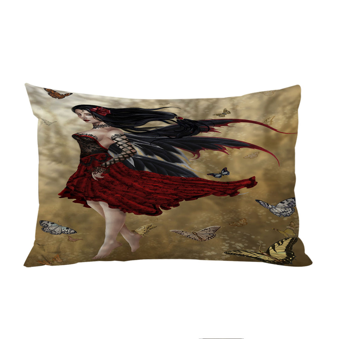 Fantasy Art Butterflies and Attractive Flamenco Fairy Bed Covers