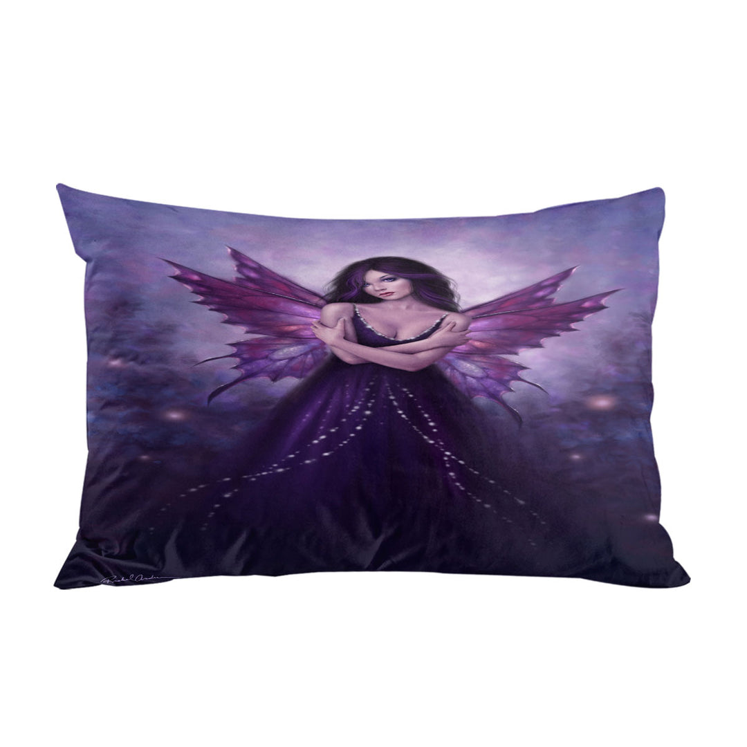 Fantasy Art Mirabella Beautiful Butterfly Girl Pillowcase