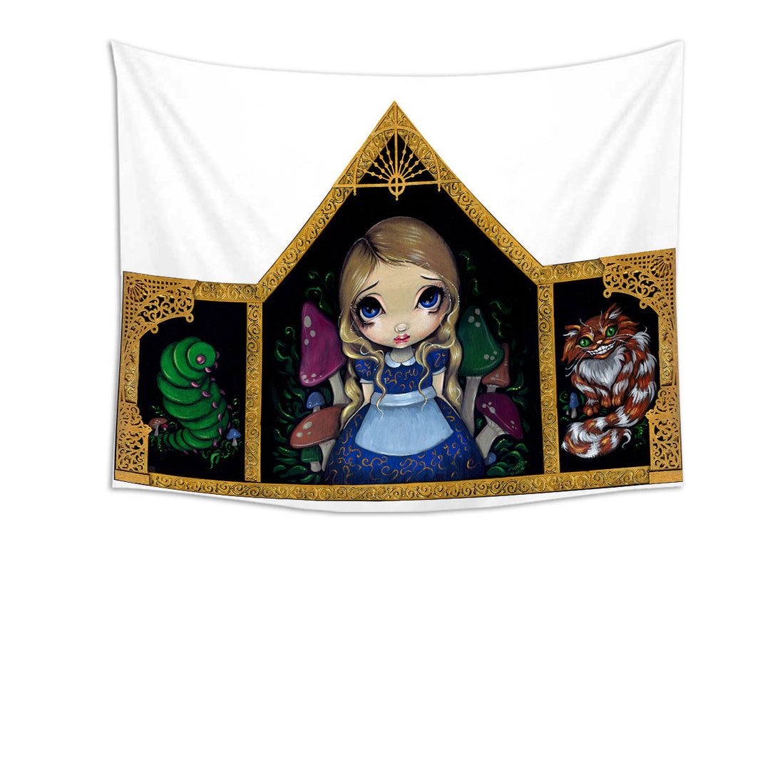 Fantasy Art Wall Decor of Alice and Friends