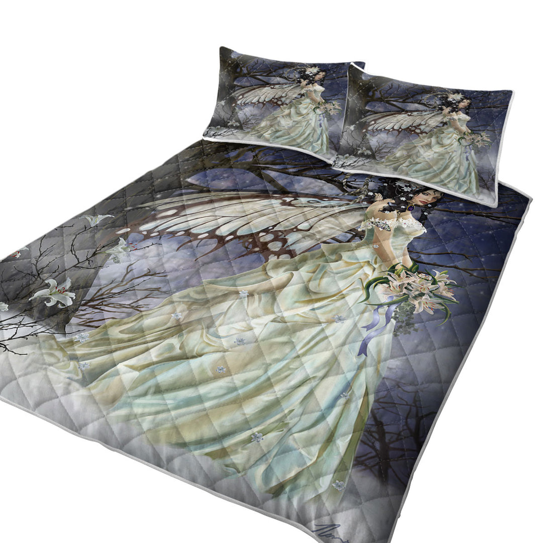 Fantasy Art the Exciting Mist Bride Fairy Coverlet