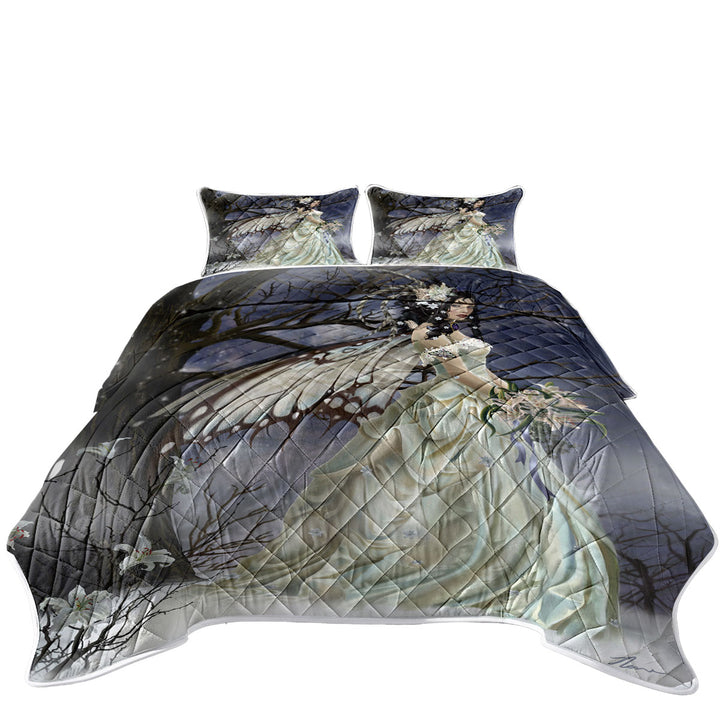 Fantasy Art the Exciting Mist Bride Fairy Coverlets