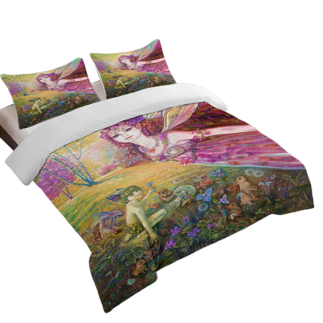 Fantasy Art the Fairy Tale Forest Bed Covers