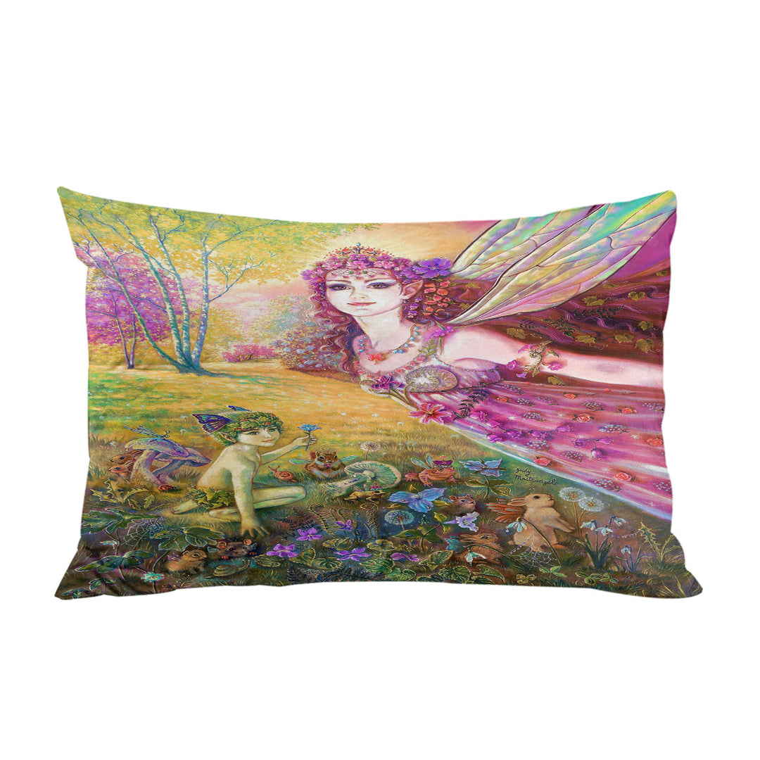 Fantasy Art the Fairy Tale Forest Pillow Cases