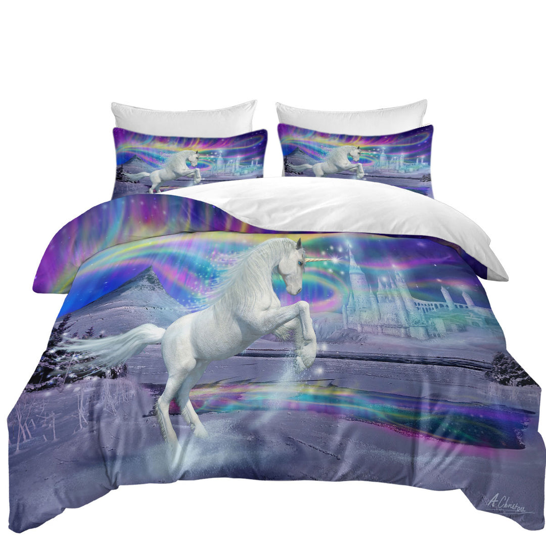 Fantasy Artwork Starborn Unicorn Duvet Covers King