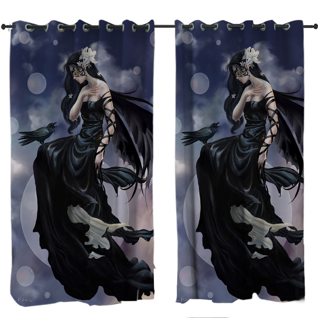 Fantasy Artwork the Dark Skies Fairy Curtain