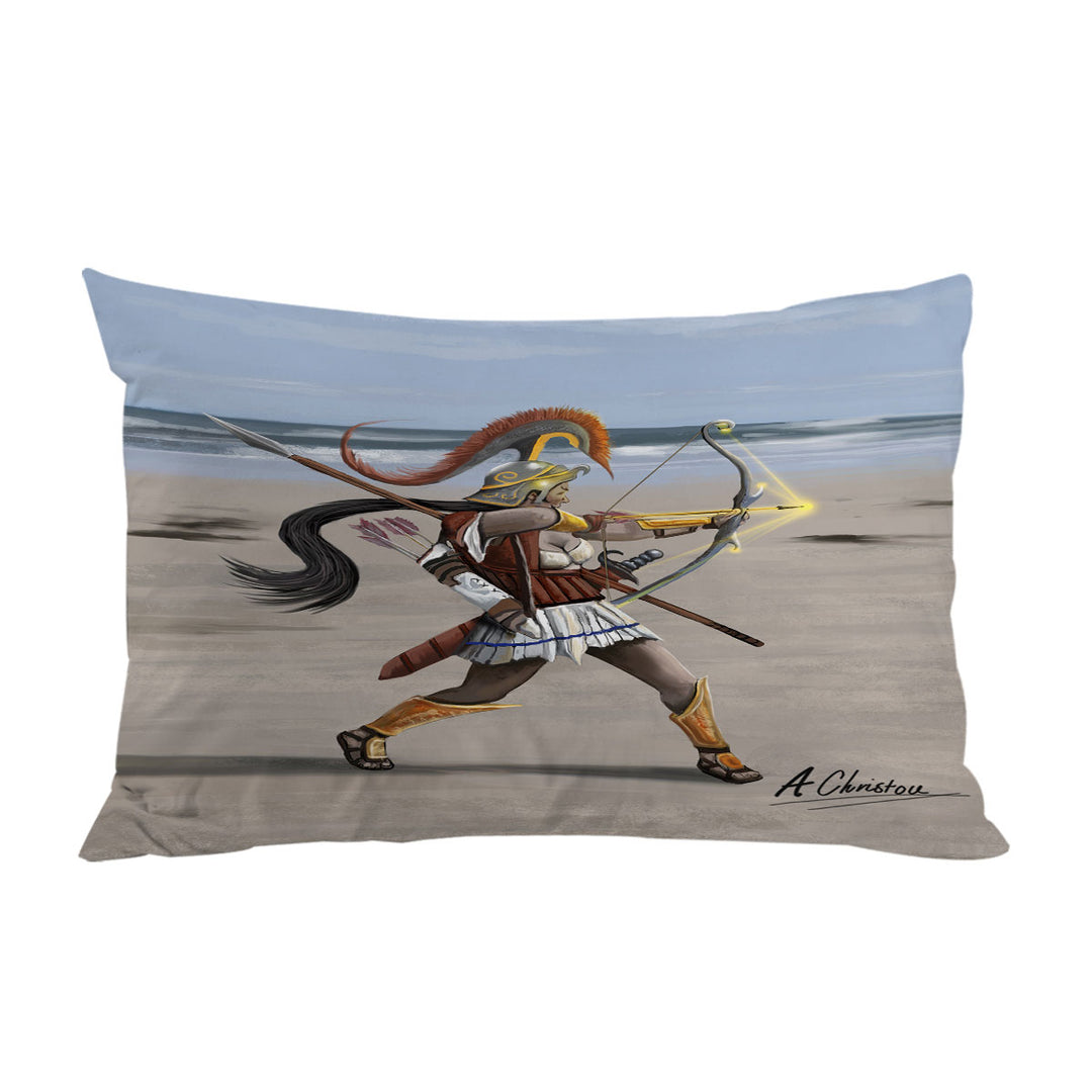 Fantasy Beach Cool Archer Warrior King Pillow Cases