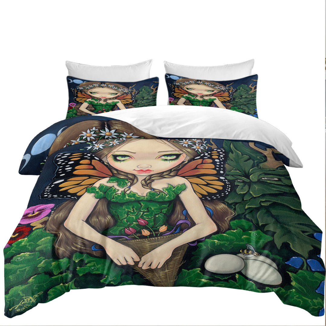 Fantasy Fairy World May Queen Spring and Summer Daybed Covers Sets