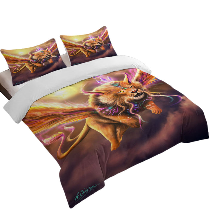 Fantasy Fine Art Venetian Lion Duvet Cover