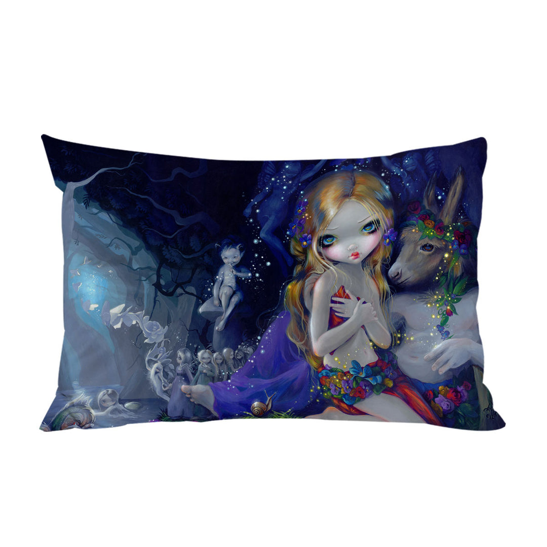 Fantasy Magical Art a Midsummer Night_s Dream Pillow Cases