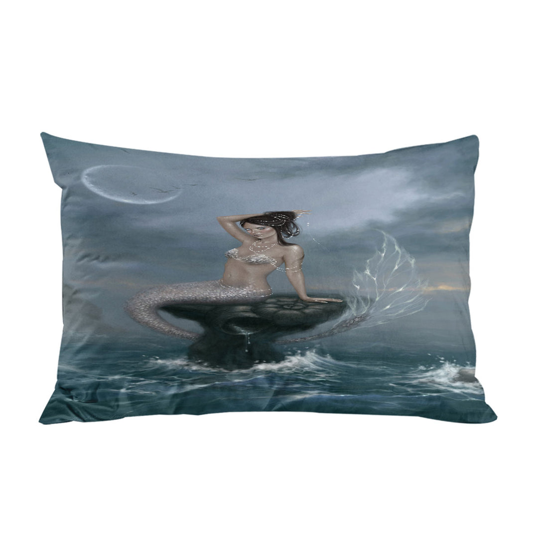 Fantasy Ocean Art the Beautiful Mermaid Pillow Cases