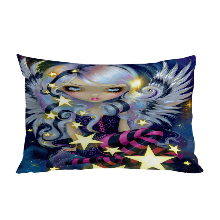 Fantasy Painting Angel of Starlight King Pillow Cases