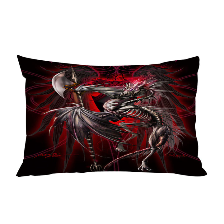 Fantasy Weapon Dragon Sword Lich Blade Pillow Case Covers