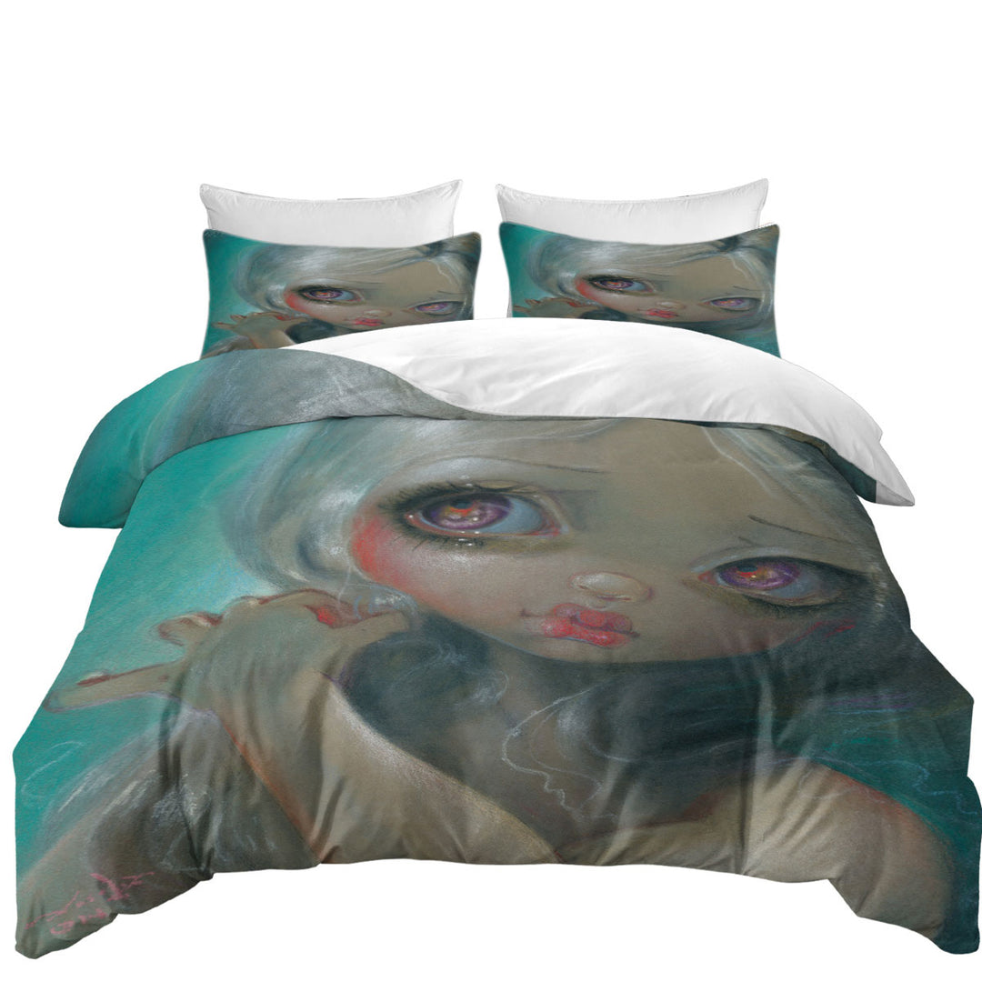 Fine Art A Wistful Moment Maiden Comforter Cover