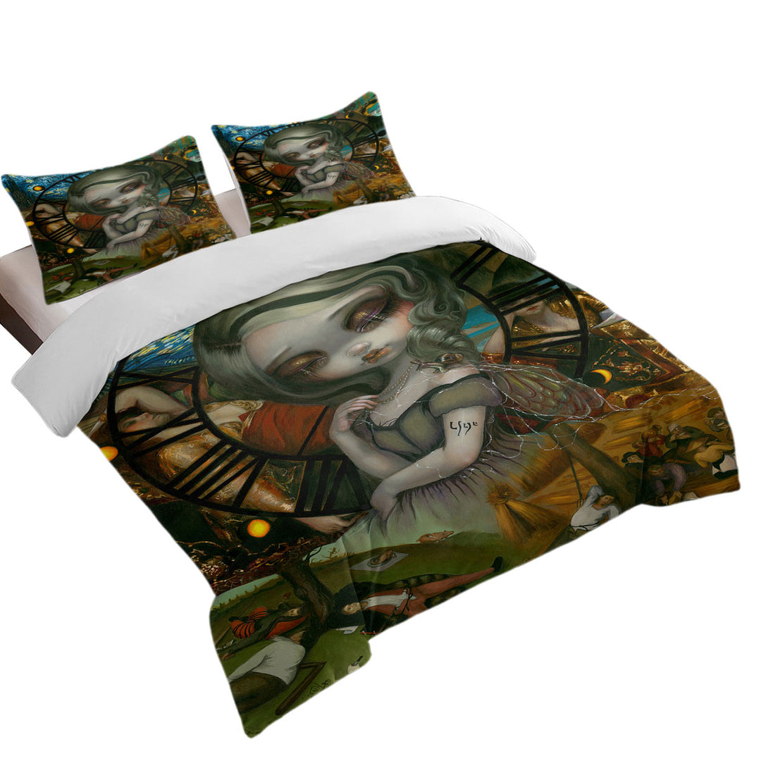 Fine Art Unseelie Court Sloth Seven Deadly Sins Duvet Cover Queen