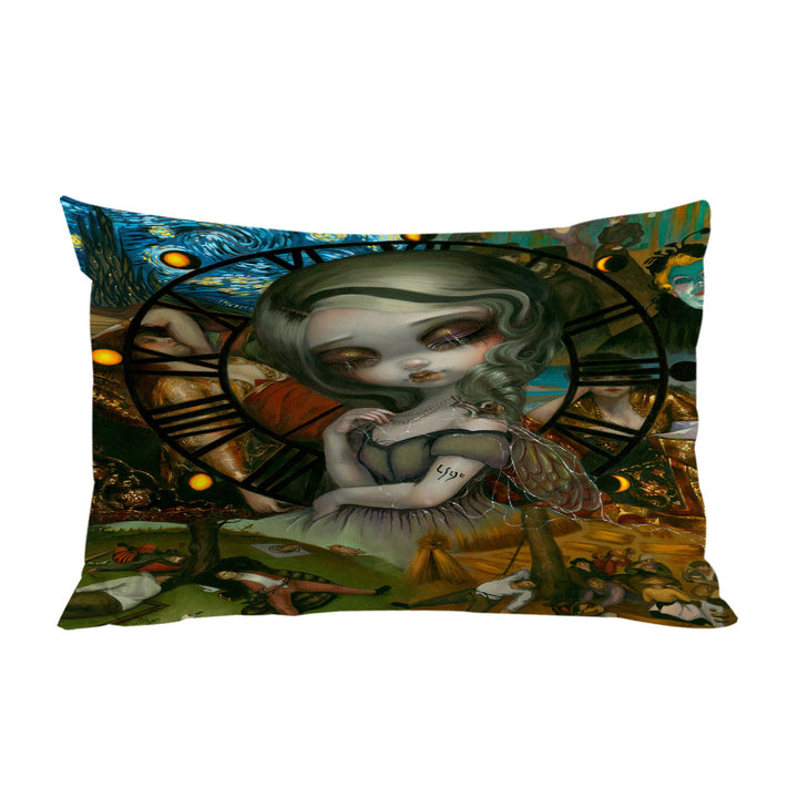 Fine Art Unseelie Court Sloth Seven Deadly Sins throw pillow case covers