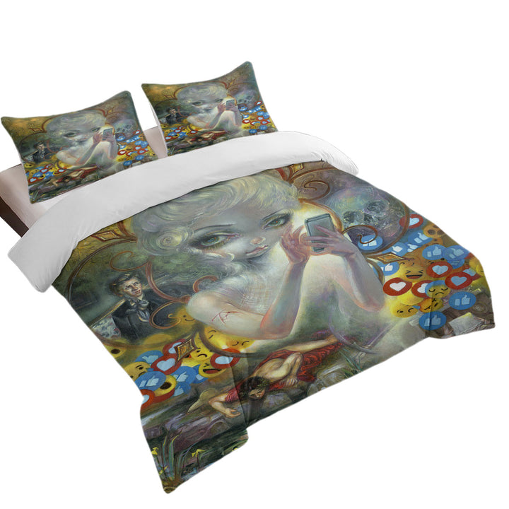 Fine Art Unseelie Court Vanity Seven Deadly Sins Duvet Covers King