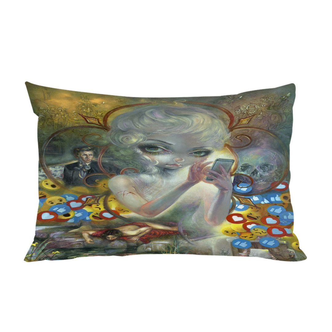 Fine Art Unseelie Court Vanity Seven Deadly Sins King Pillow Cases